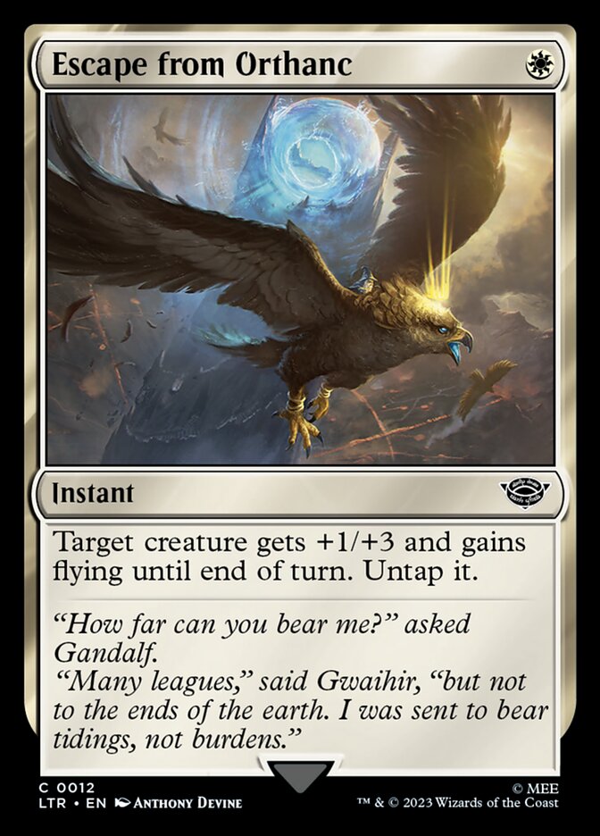 Fuga de Orthanc / Escape from Orthanc - Magic: The Gathering - MoxLand