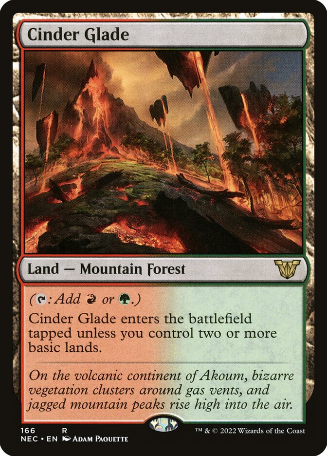 Clareira das Cinzas / Cinder Glade - Magic: The Gathering - MoxLand
