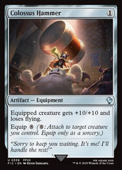 Martelo do Colosso / Colossus Hammer - Magic: The Gathering - MoxLand