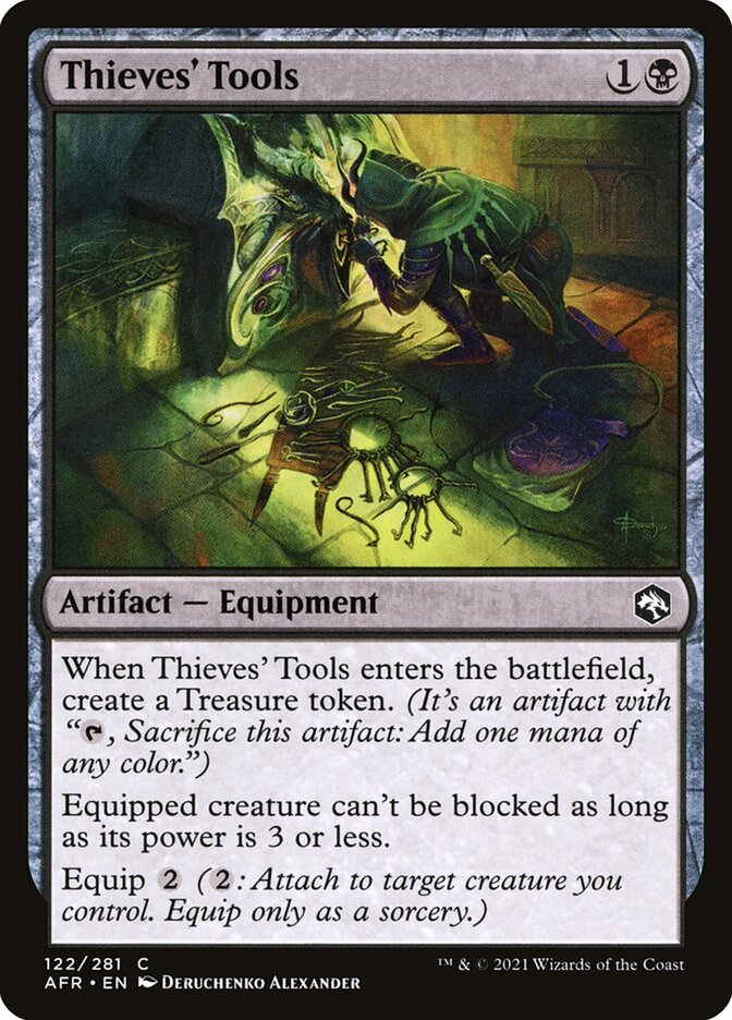 Ferramentas de Ladrão / Thieves' Tools - Magic: The Gathering - MoxLand