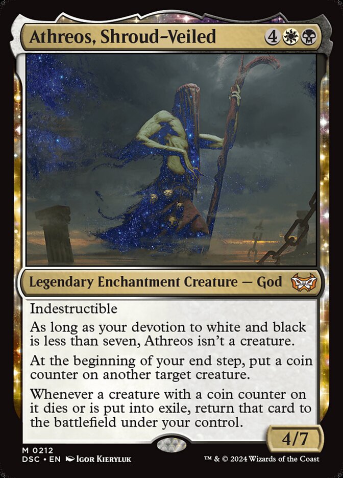 Atreos, Velado pelo Sudário / Athreos, Shroud-Veiled - Magic: The Gathering - MoxLand
