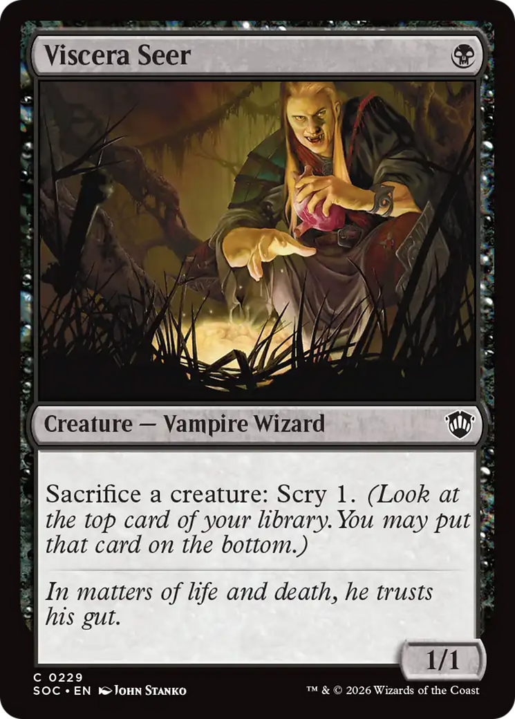 Vidente Visceral / Viscera Seer - Magic: The Gathering - MoxLand