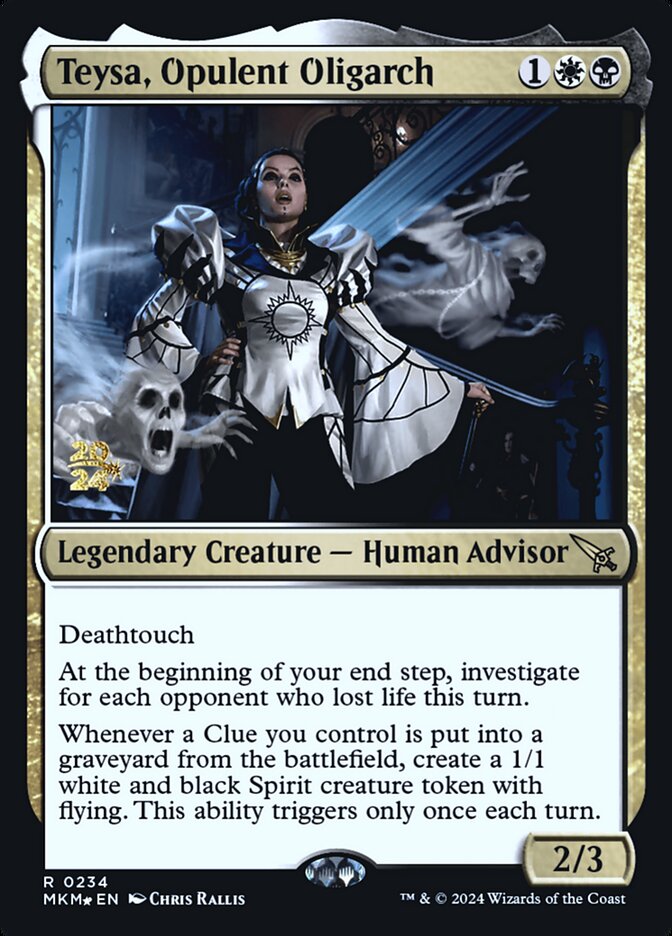 Teysa, Oligarca Opulenta / Teysa, Opulent Oligarch - Magic: The Gathering - MoxLand