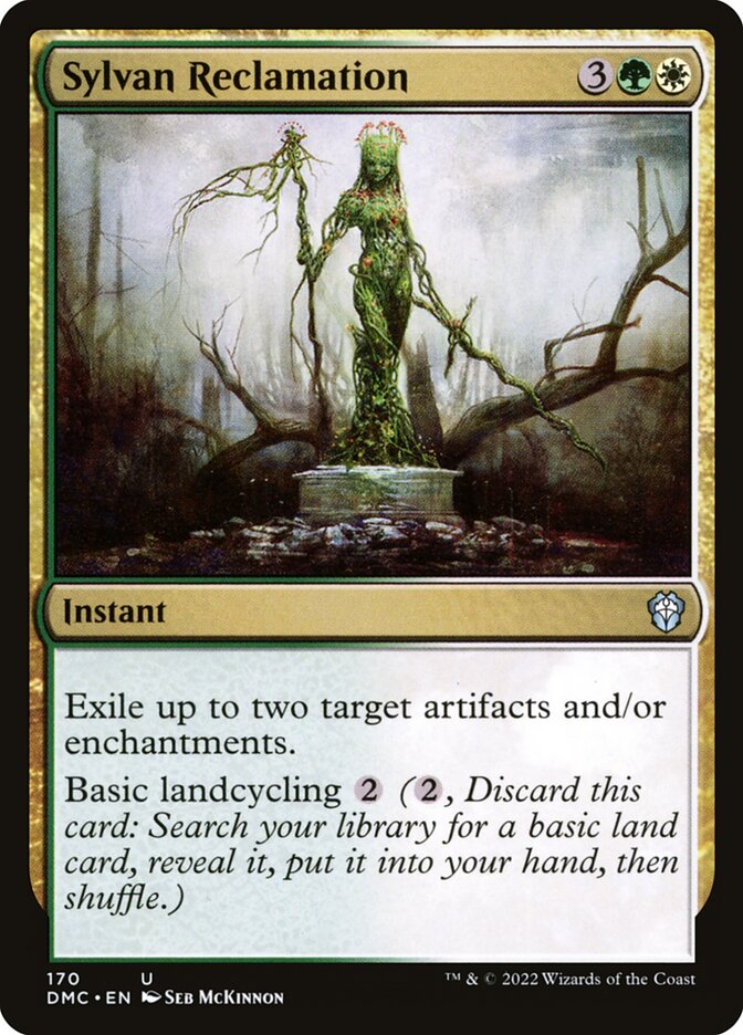 Reivindicação Silvestre / Sylvan Reclamation - Magic: The Gathering - MoxLand