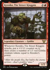 Krenko, Chefão da Rua do Estanho / Krenko, Tin Street Kingpin - Magic: The Gathering - MoxLand