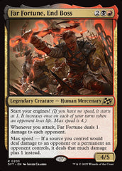 Desfortuna, Chefe Apocalíptica / Far Fortune, End Boss - Magic: The Gathering - MoxLand