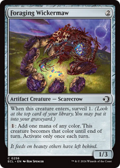 Bocarra-de-vime Forrageiro / Foraging Wickermaw - Magic: The Gathering - MoxLand