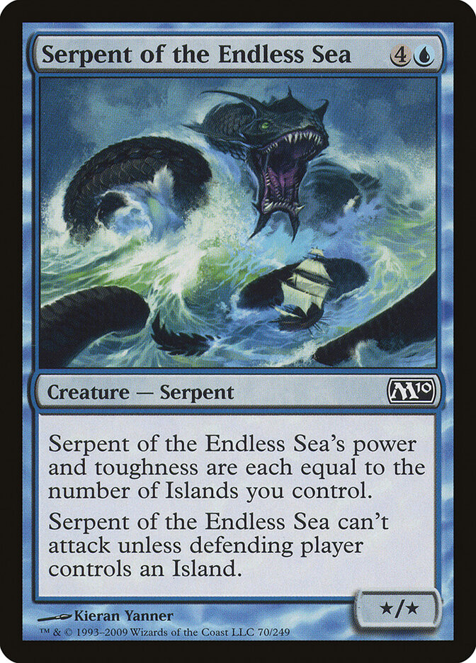 Serpente do Mar Sem Fim / Serpent of the Endless Sea - Magic: The Gathering - MoxLand