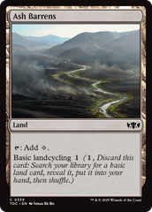 Desolação Fumegante / Ash Barrens - Magic: The Gathering - MoxLand