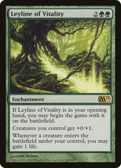 Linha de Força da Vitalidade / Leyline of Vitality - Magic: The Gathering - MoxLand