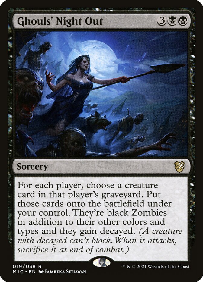 Noitada dos Carniçais / Ghouls' Night Out - Magic: The Gathering - MoxLand