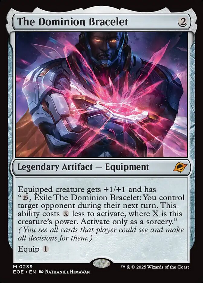 O Bracelete do Domínio / The Dominion Bracelet - Magic: The Gathering - MoxLand