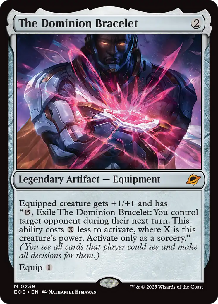 O Bracelete do Domínio / The Dominion Bracelet - Magic: The Gathering - MoxLand