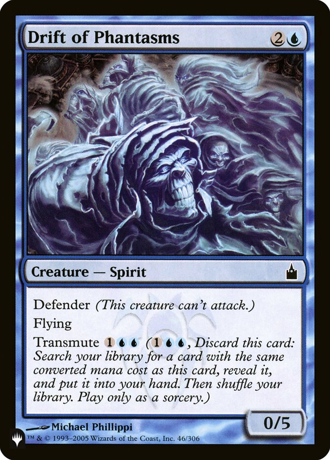 Turbilhão de Fantasmas / Drift of Phantasms - Magic: The Gathering - MoxLand