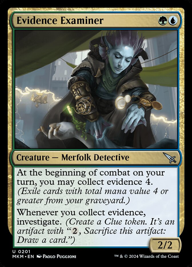 Examinadora de Indícios / Evidence Examiner - Magic: The Gathering - MoxLand
