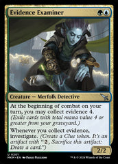 Examinadora de Indícios / Evidence Examiner - Magic: The Gathering - MoxLand