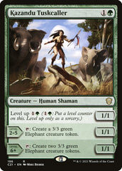 Convocador de Elefante de Kazandu / Kazandu Tuskcaller - Magic: The Gathering - MoxLand