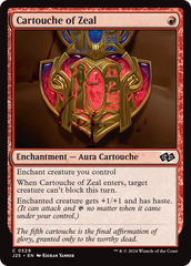Cártula do Zelo / Cartouche of Zeal - Magic: The Gathering - MoxLand