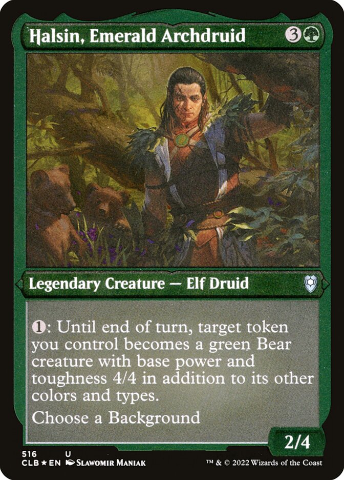 Halsin, Arquidruida Esmeralda / Halsin, Emerald Archdruid - Magic: The Gathering - MoxLand