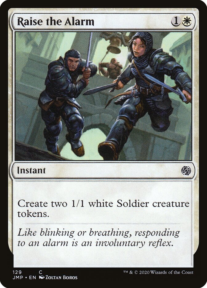 Soar o Alarme / Raise the Alarm - Magic: The Gathering - MoxLand