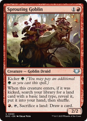 Goblin da Germinação / Sprouting Goblin - Magic: The Gathering - MoxLand