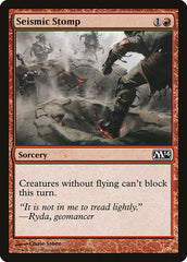 Pisada Sísmica / Seismic Stomp - Magic: The Gathering - MoxLand