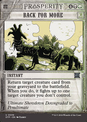 Retrucar / Back for More - Magic: The Gathering - MoxLand