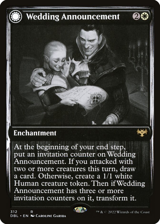 Anúncio de Casamento / Wedding Announcement - Magic: The Gathering - MoxLand