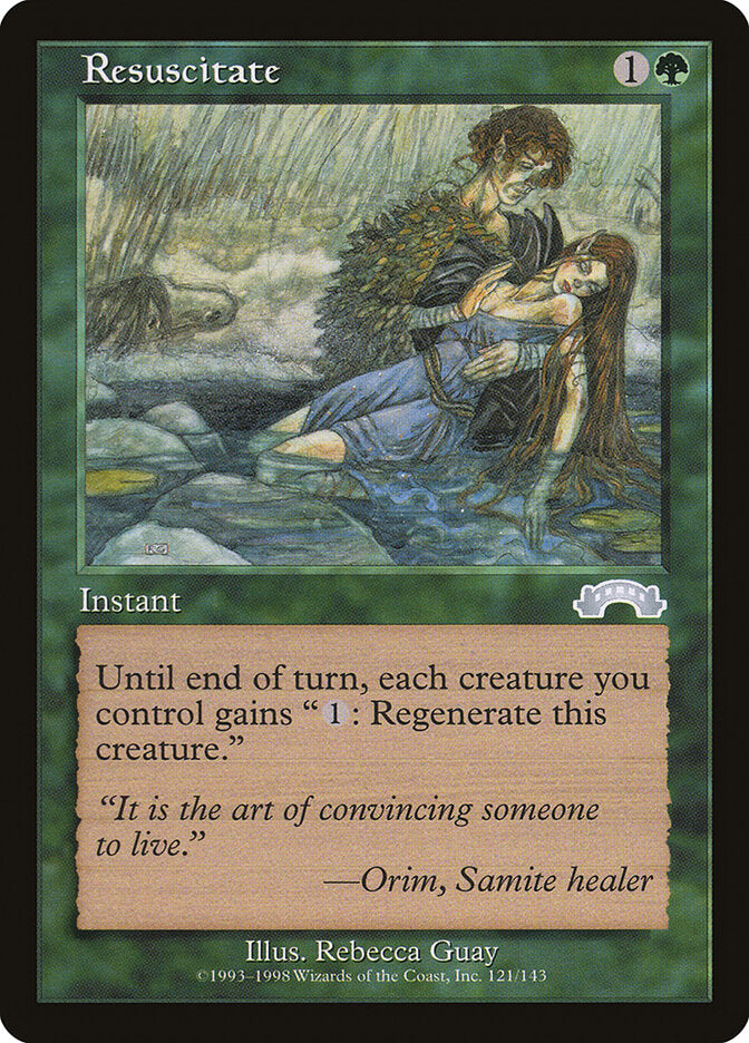 Ressuscitar / Resuscitate - Magic: The Gathering - MoxLand