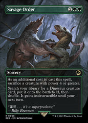 Ordem Selvagem / Savage Order - Magic: The Gathering - MoxLand