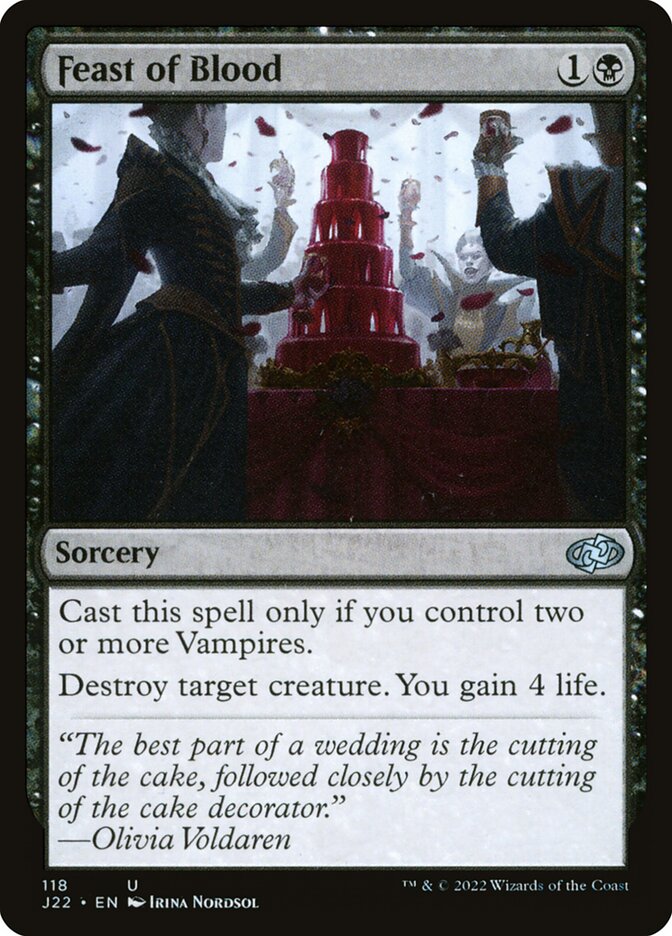 Banquete de Sangue / Feast of Blood - Magic: The Gathering - MoxLand