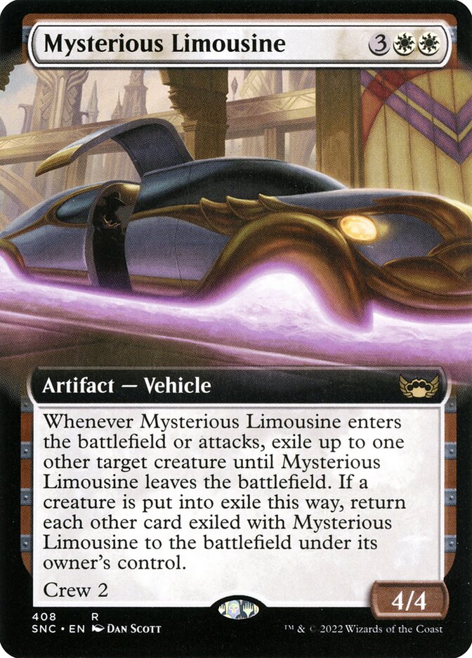 Limusine Misteriosa / Mysterious Limousine - Magic: The Gathering - MoxLand
