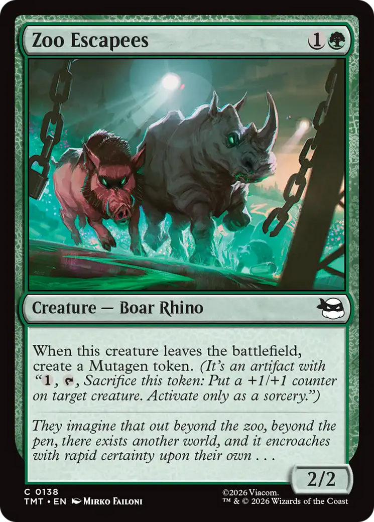 Zoo Escapees - Magic: The Gathering - MoxLand