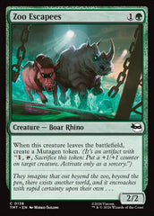 Zoo Escapees - Magic: The Gathering - MoxLand