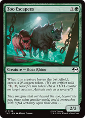 Zoo Escapees - Magic: The Gathering - MoxLand