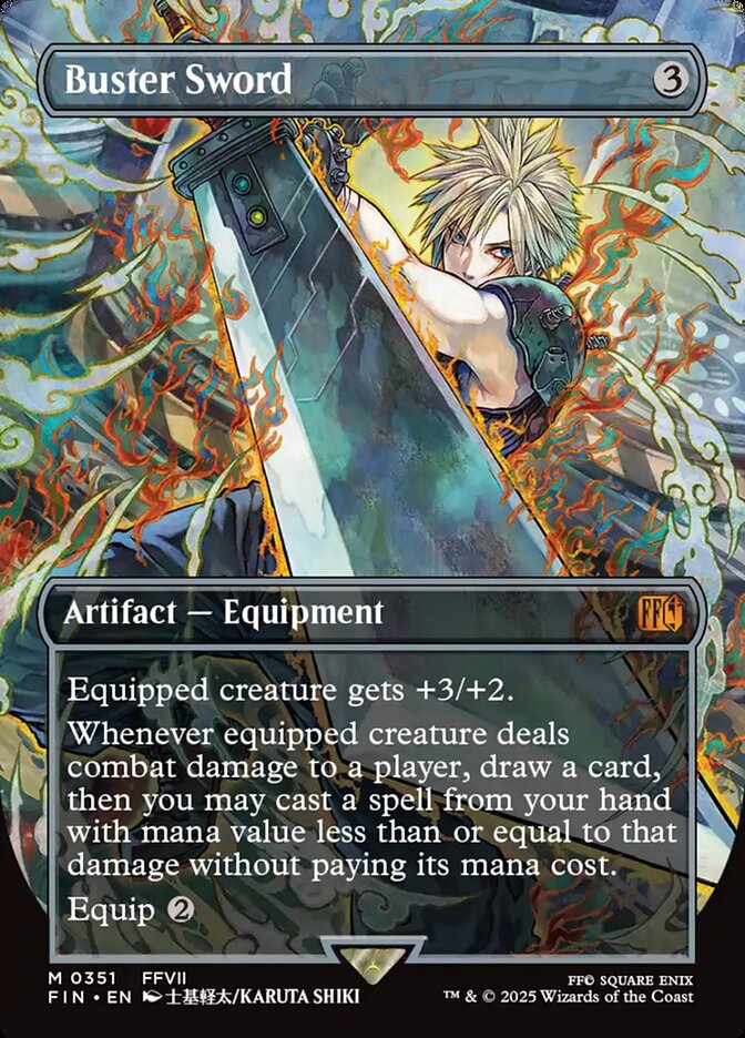 Espada Destruidora / Buster Sword - Magic: The Gathering - MoxLand