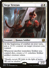 Veterana de Cercos / Siege Veteran - Magic: The Gathering - MoxLand