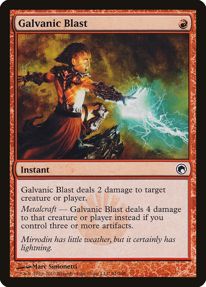 Explosão Galvânica / Galvanic Blast - Magic: The Gathering - MoxLand