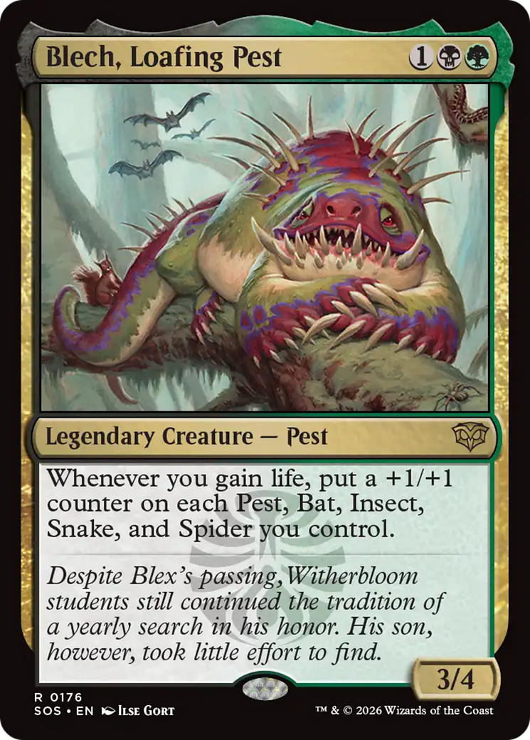Blech, Loafing Pest - Magic: The Gathering - MoxLand