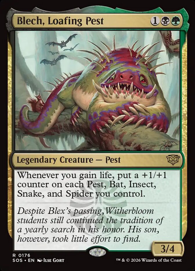 Blech, Loafing Pest - Magic: The Gathering - MoxLand