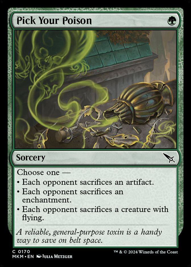 Escolha Seu Veneno / Pick Your Poison - Magic: The Gathering - MoxLand