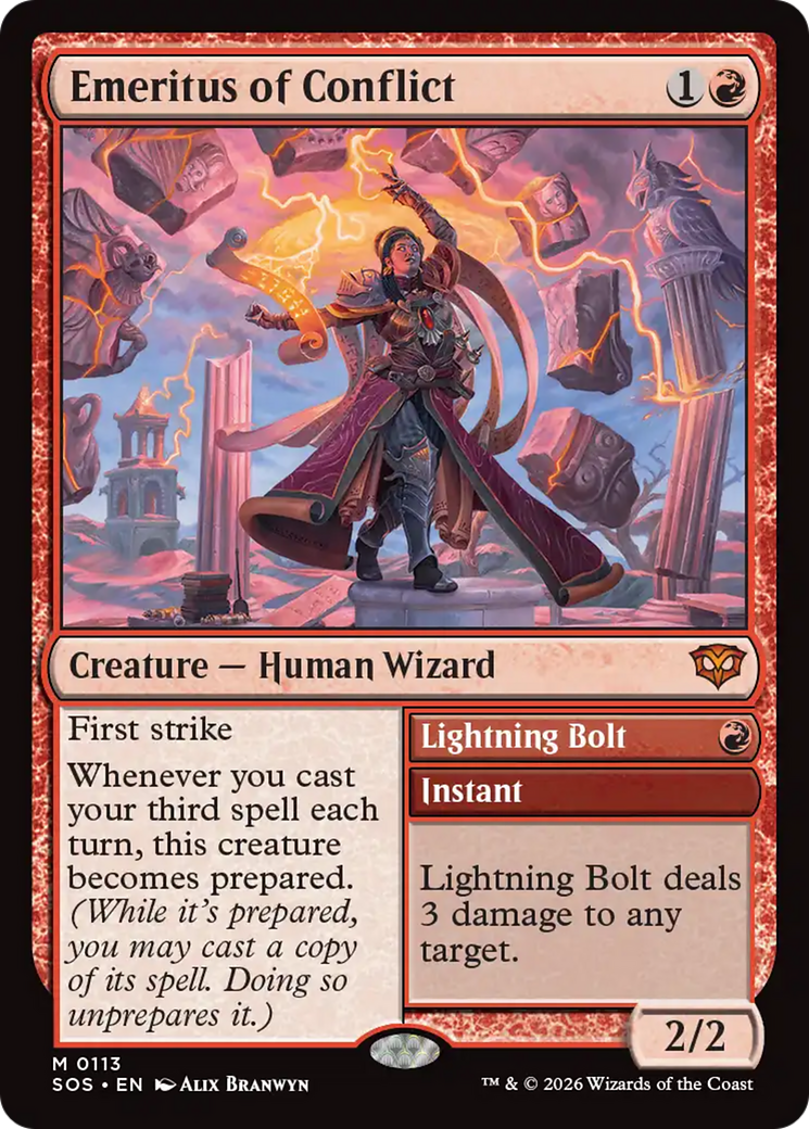 Emeritus of Conflict - Magic: The Gathering - MoxLand