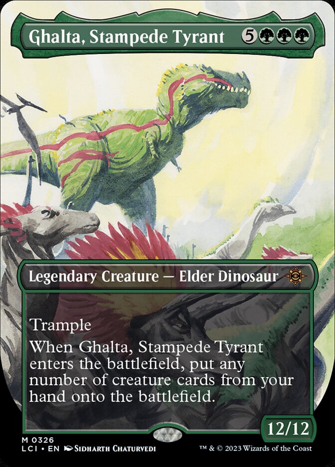 Ghalta, Tirana do Estouro / Ghalta, Stampede Tyrant - Magic: The Gathering - MoxLand