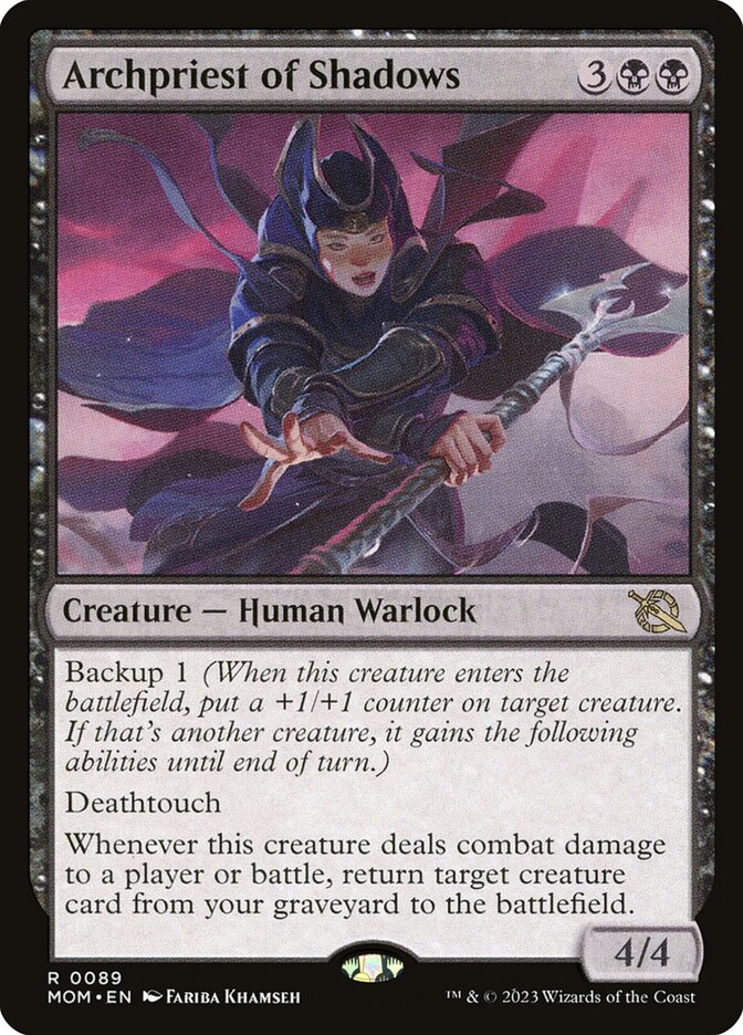 Arquissacerdotisa das Sombras / Archpriest of Shadows - Magic: The Gathering - MoxLand