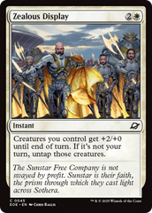 Exibição Zelosa / Zealous Display - Magic: The Gathering - MoxLand