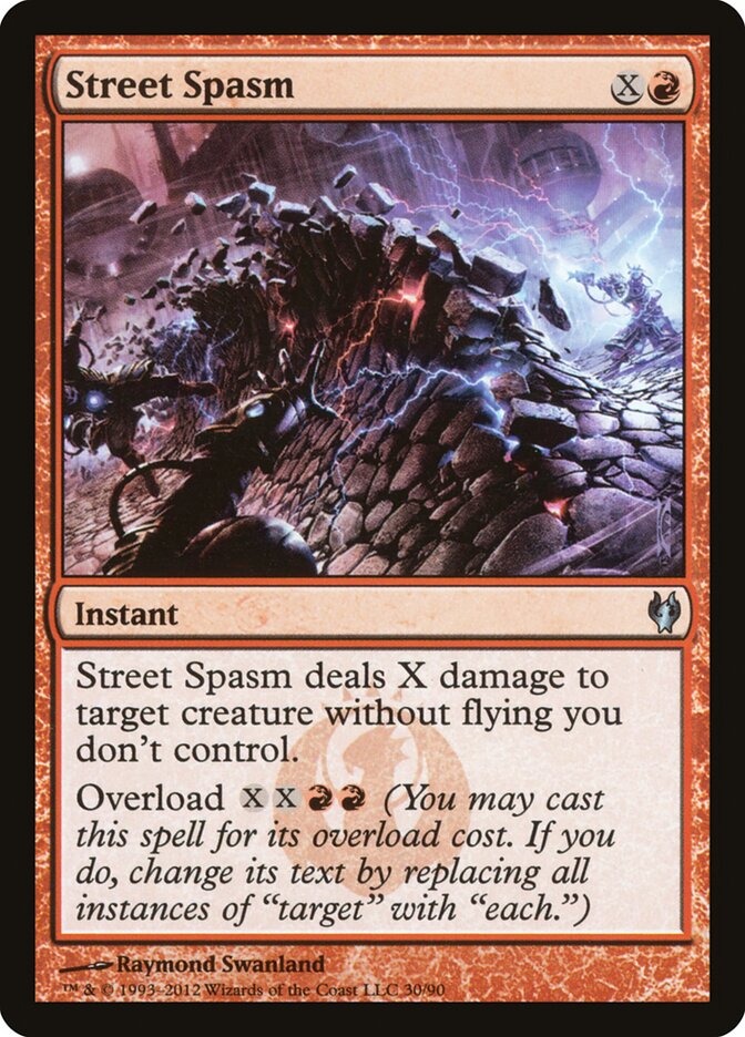 Espasmo de Rua / Street Spasm - Magic: The Gathering - MoxLand