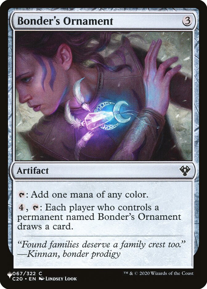 Ornamento dos Vinculadores / Bonder's Ornament - Magic: The Gathering - MoxLand