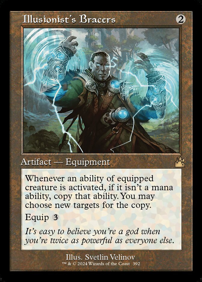 Bracelete do Ilusionista / Illusionist's Bracers - Magic: The Gathering - MoxLand