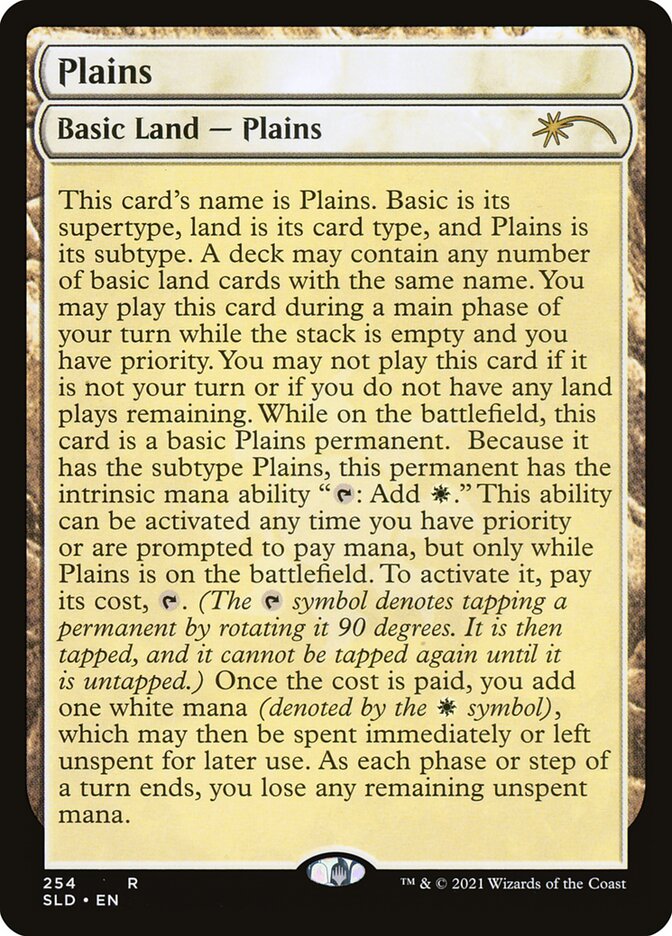Planície / Plains - Magic: The Gathering - MoxLand
