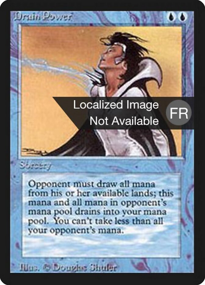 Drenar Poder / Drain Power - Magic: The Gathering - MoxLand